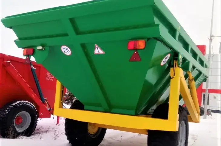 Герметичный полуприцеп ПТСЖ-9 для крупного хозяйства!