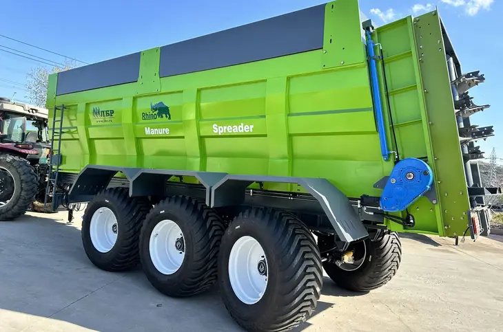 Улучшенная маневренность на поле и минимальное давление на почву