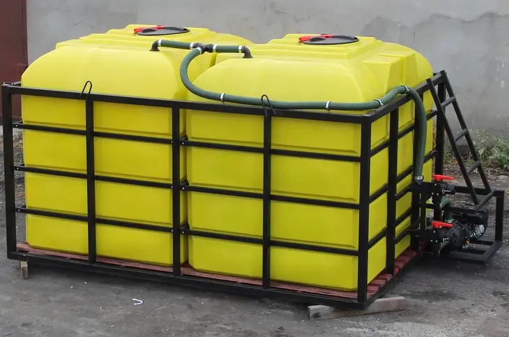 Собственная мотопомпа ускорит заправку кассеты водой