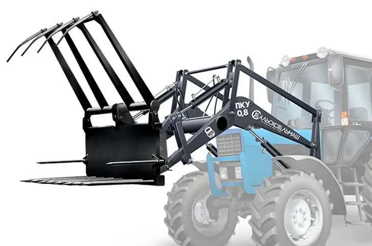 Вилы с "крокодилом" ПКУ-0,8