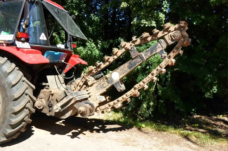 Экскаваторная цепная навеска (траншеекопатель) ЭЦ-1600