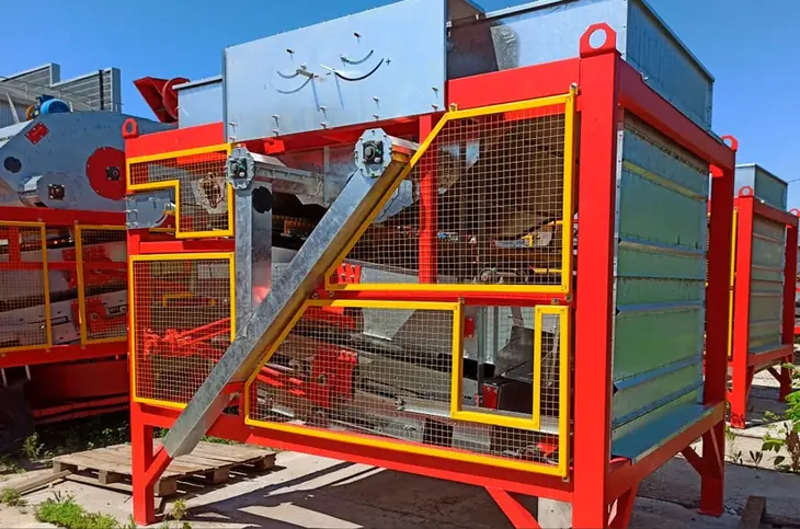 Обработает до 70 тонн пшеницы на предварительной очистке!