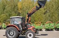Погрузчик (КУН) FRONTLIFT 1200 на трактор FARMER FL904