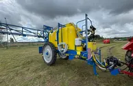 Прицепной опрыскиватель ОП-4000 28мL с компьютером AGROGLOBAL AGN AT 7-RTK и миксером