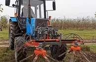 ВВС-2, двухсторонний выгребатель веток садовый