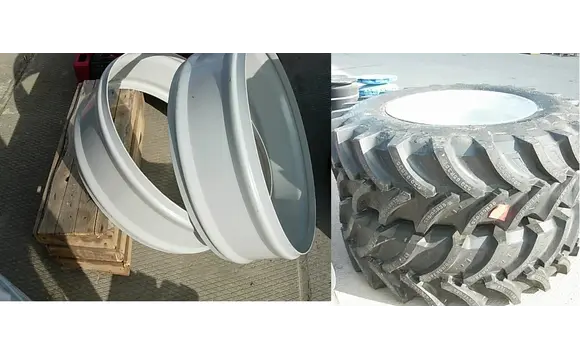Комплект дополнительных колес 0х2 (520/85R38 Starmaxx) на стяжках для серии FL180
