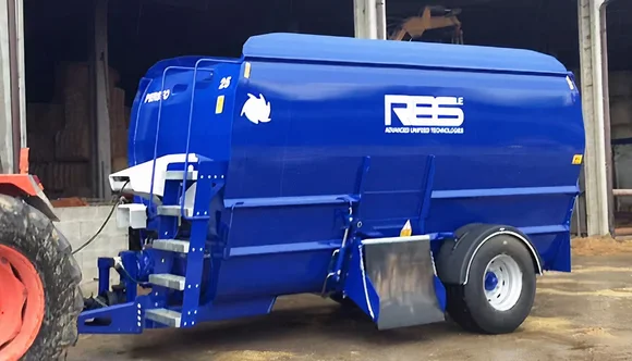 Perseo MX 25 m3. Смеситель-кормораздатчик горизонтальный