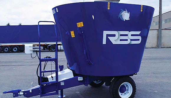 Смеситель-кормораздатчик вертикальный Ares ECO, 8 м3 