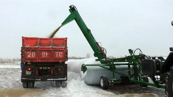 Зерноразгрузочная машина МЗР-180