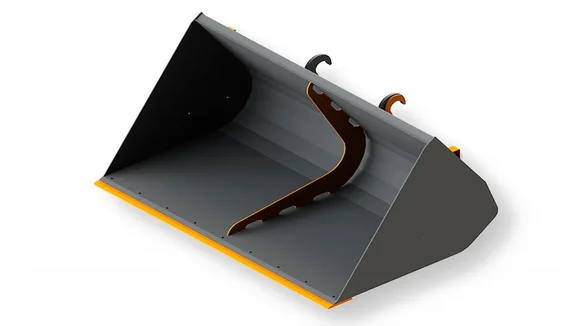 Ковш зерновой Premium 2,0 м³, 2450 мм 