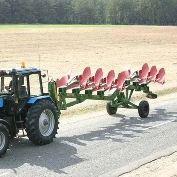 Плуги полунавесные оборотные ППО