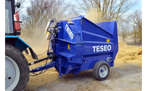 TESEO, измельчитель рулонов (верхний выдув)