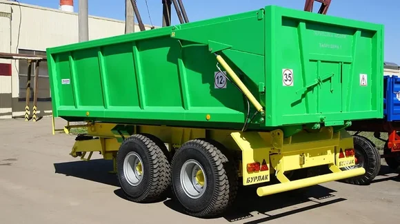 Полуприцеп самосвальный ПТС-12