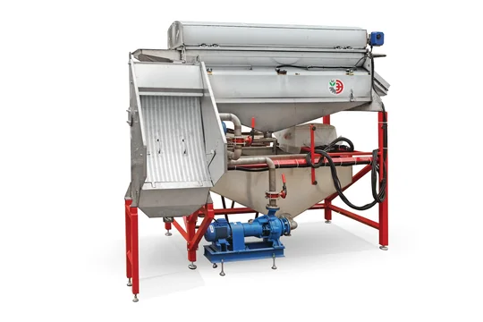 Машина для чистки корнеплодов МЧК-1 (нержавеющая сталь)