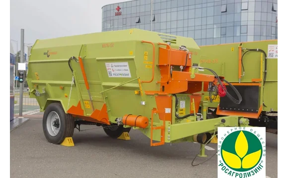 МИРК-130, смеситель-кормораздатчик горизонтальный