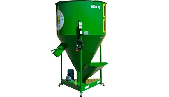 Смеситель сыпучих кормов для комбикормового мини-завода